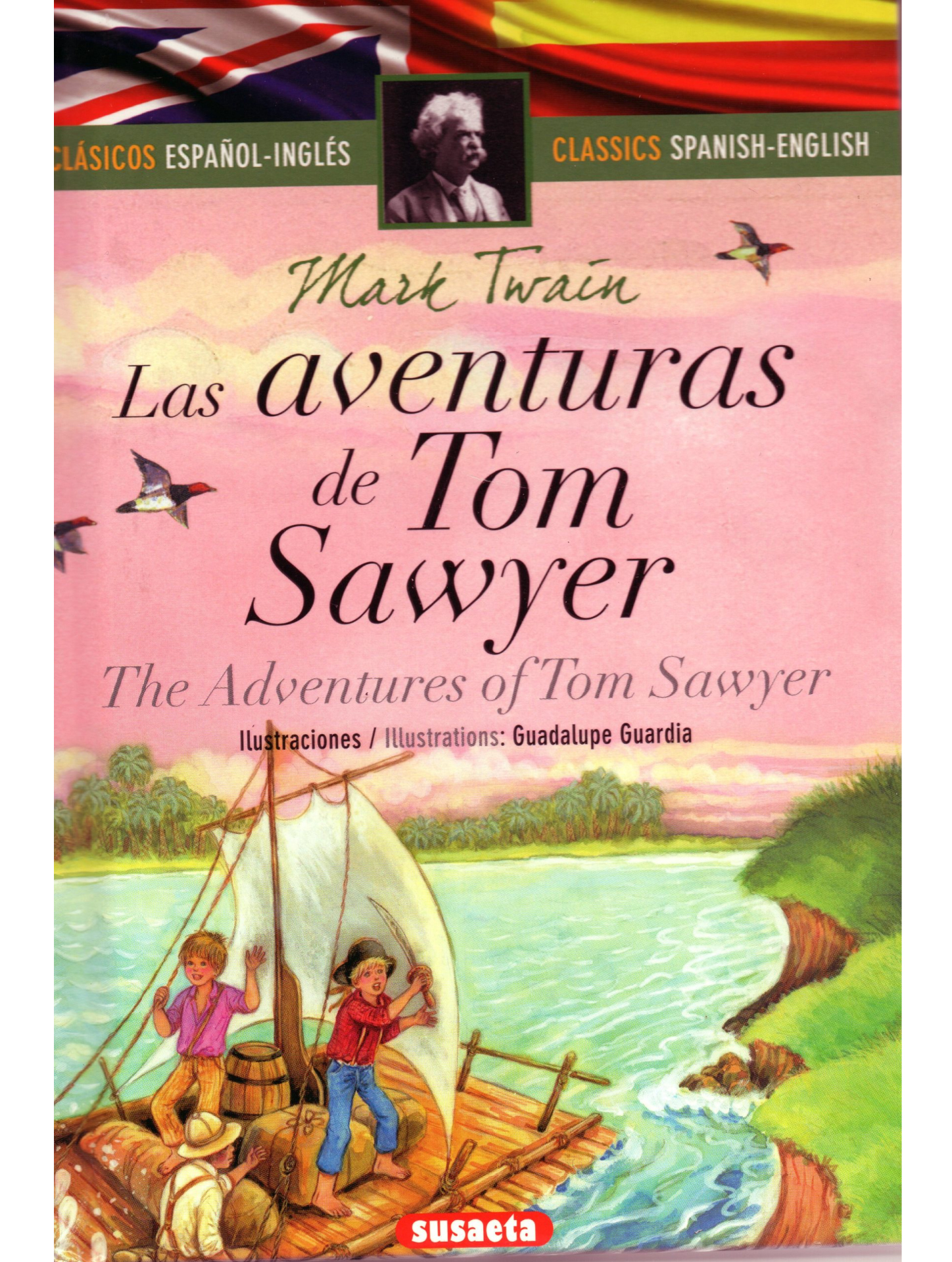 LAS-AVENTURAS-DE-TOM-SAWYER-(ED.BILINGUE) LAS AVENTURAS DE TOM SAWYER (ED.BILINGUE) - Imagen 1