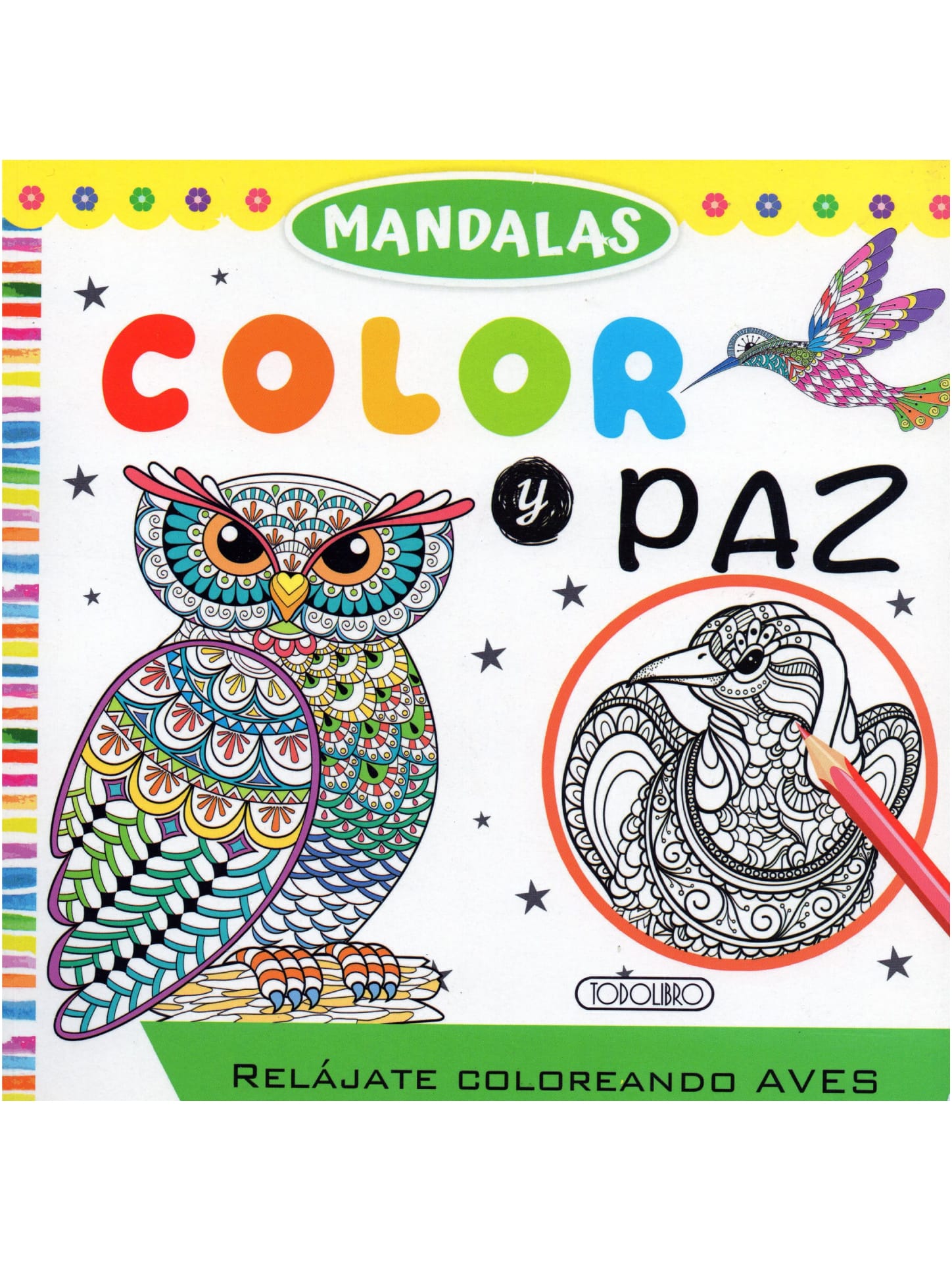 MANDALAS-COLOR-Y-PAZ,-AVES MANDALAS COLOR Y PAZ, AVES - Imagen 1